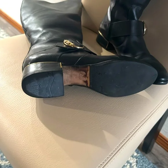 Tory Burch Riding Boots. Size 8.5 - Picture 4 of 4